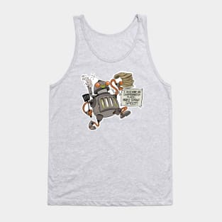 Waffle Bot Tank Top